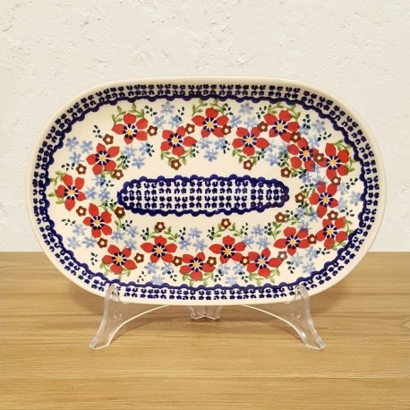 ポーリッシュポタリー MANUFAKTURA オーバルトレイ 24cm P97-MM01