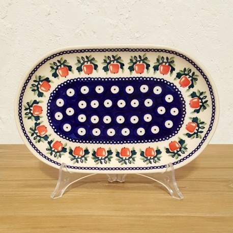 ポーリッシュポタリー MANUFAKTURA オーバルトレイ 24cm P97-70B