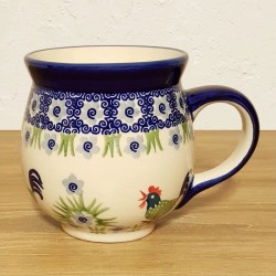 ポーリッシュポタリー MANUFAKTURA ﾎﾟｰﾗﾝﾄﾞﾏｸﾞｶｯﾌﾟ 500ml K68-P319