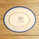 ポーリッシュポタリー BONA オーバルプレート 19cm BTO19-006