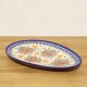 ポーリッシュポタリー VENA たまご型プレート25cm V191-U106