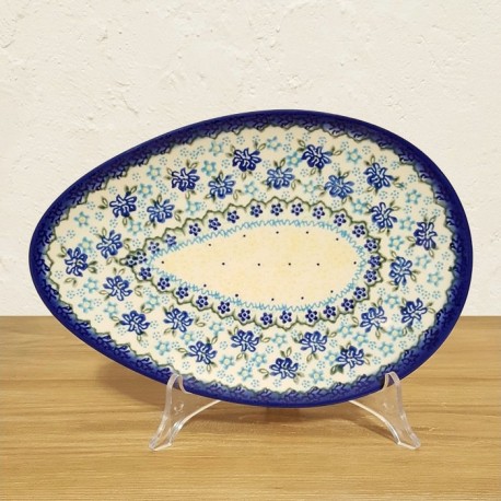 ポーリッシュポタリー VENA たまご型プレート 25cm V191-U425