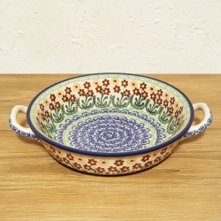 ポーリッシュポタリー CERAMIKA ARTYSTYCZNA ラウンドキャセロール 21cm CA419-2046X