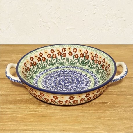 ポーリッシュポタリー CERAMIKA ARTYSTYCZNA ラウンドキャセロール 21cm CA419-2046X