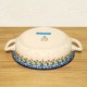 ポーリッシュポタリー CERAMIKA ARTYSTYCZNA ラウンドキャセロール 21cm CA419-2293X