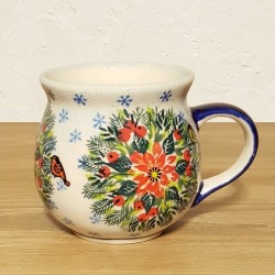 ポーリッシュポタリー KALICH ﾎﾟｰﾗﾝﾄﾞﾏｸﾞｶｯﾌﾟ 300ml K305-DU280