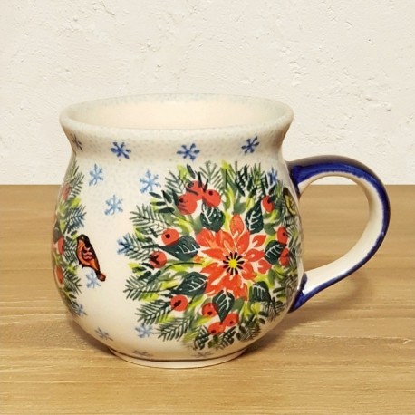 ポーリッシュポタリー KALICH ﾎﾟｰﾗﾝﾄﾞﾏｸﾞｶｯﾌﾟ 300ml K305-DU280