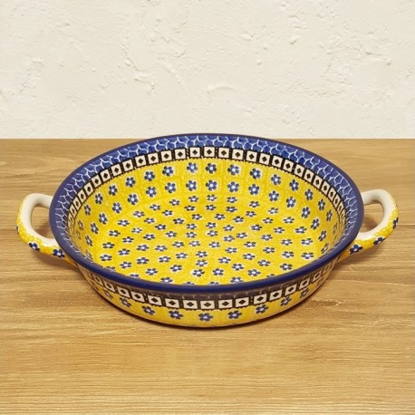 ポーリッシュポタリー CERAMIKA ARTYSTYCZNA ラウンドキャセロール 21cm CA419-859X