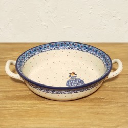 ポーリッシュポタリー CERAMIKA ARTYSTYCZNA ラウンドキャセロール 21cm CA419-2294X