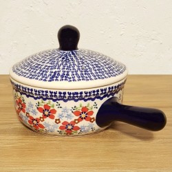 ポーリッシュポタリー MANUFAKTURA ラウンドキャセロール・小15cm Z154-MM01