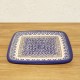 ポーリッシュポタリー VENA スクエアプレート 20cm V205-C014