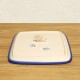 ポーリッシュポタリー VENA スクエアプレート 20cm V205-C014