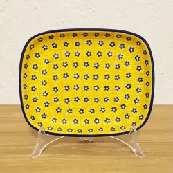 ポーリッシュポタリー CERAMIKA ARTYSTYCZNA スクエアディッシュ 18cm CA159-242X