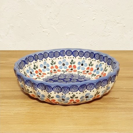 ポーリッシュポタリー WIZA スフレディッシュ 18cm W254-166