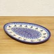 ポーリッシュポタリー VENA たまご型プレート 25cm V191-C027