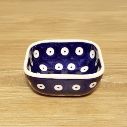 ポーリッシュポタリー WIZA スクエアミニボウル 8cm W161-10