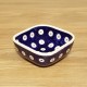 ポーリッシュポタリー WIZA スクエアミニボウル 8cm W161-10