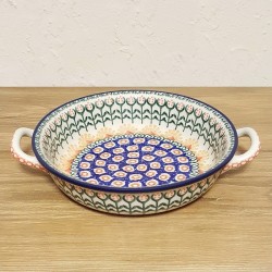 ポーリッシュポタリー CERAMIKA ARTYSTYCZNA ラウンドキャセロール 21cm CA419-1716X