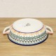 ポーリッシュポタリー CERAMIKA ARTYSTYCZNA ラウンドキャセロール 21cm CA419-1716X