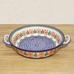 ポーリッシュポタリー CERAMIKA ARTYSTYCZNA ラウンドキャセロール 21cm CA419-1732X