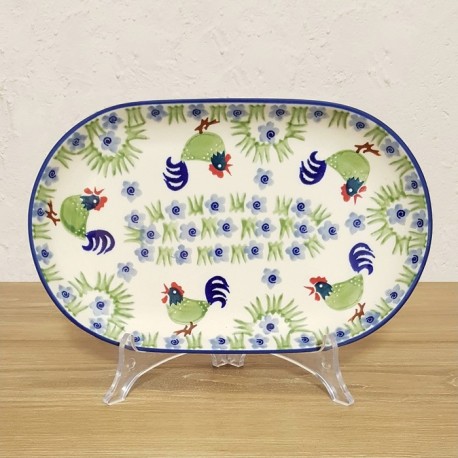 ポーリッシュポタリー MANUFAKTURA オーバルトレイ 24cm P97-P319