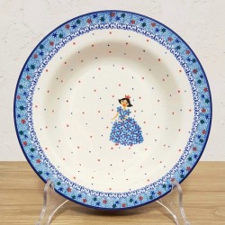 ポーリッシュポタリー CERAMIKA ARTYSTYCZNA スープ・パスタ皿 24cm CA14-2294X