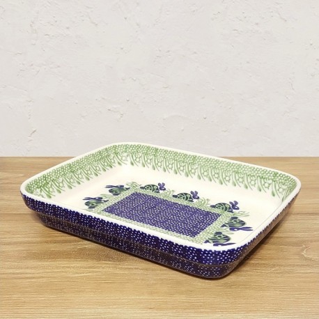 ポーリッシュポタリー MANUFAKTURA スクエアグラタン 25cm P103-P324