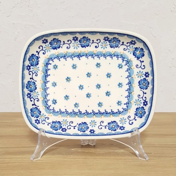 ポーリッシュポタリー CERAMIKA ARTYSTYCZNA スクエアディッシュ 18cm CA159-2342X