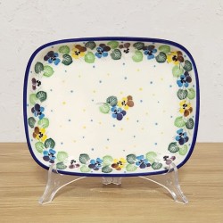 ポーリッシュポタリー CERAMIKA ARTYSTYCZNA スクエアディッシュ 18cm CA159-2340X