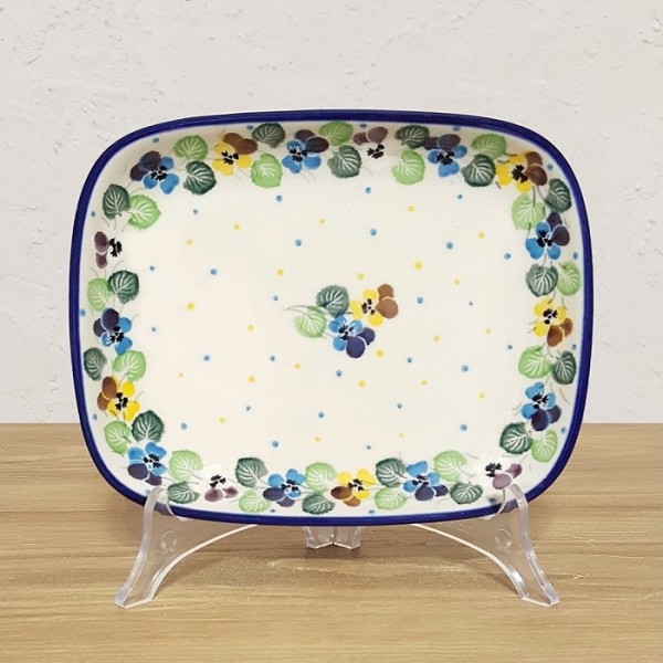 ポーリッシュポタリー CERAMIKA ARTYSTYCZNA スクエアディッシュ 18cm CA159-2340X