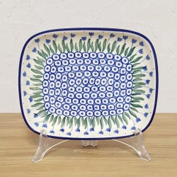 ポーリッシュポタリー CERAMIKA ARTYSTYCZNA スクエアディッシュ 18cm CA159-0490X