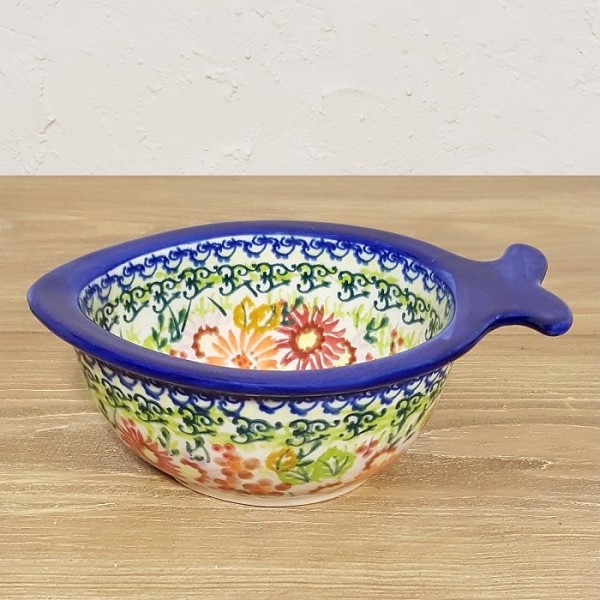 ポーリッシュポタリー VENA おさかなボウル 300ml V487-U475