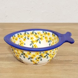 ポーリッシュポタリー VENA おさかなボウル 300ml V487-B256