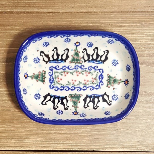 ポーリッシュポタリー VENA オリーブ皿16.5cm V172-U232