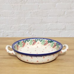 ポーリッシュポタリー CERAMIKA ARTYSTYCZNA ラウンドキャセロール 17cm CA40-176X