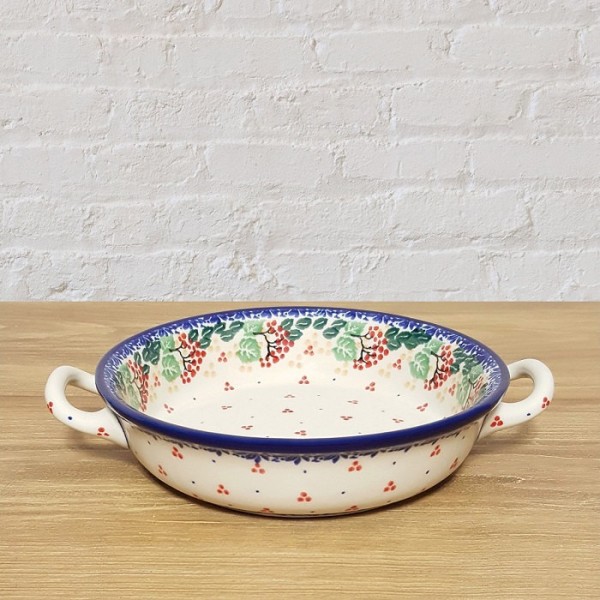 ポーリッシュポタリー CERAMIKA ARTYSTYCZNA ラウンドキャセロール 17cm CA40-176X