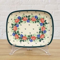 ポーリッシュポタリー CERAMIKA ARTYSTYCZNA スクエアディッシュ 18cm CA159-1535X