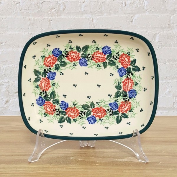 ポーリッシュポタリー CERAMIKA ARTYSTYCZNA スクエアディッシュ 18cm CA159-1535X