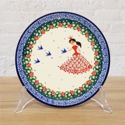 ポーリッシュポタリー CERAMIKA ARTYSTYCZNA 平皿 15.5cm CA261-4896X