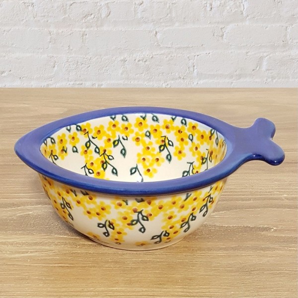 ポーリッシュポタリー VENA おさかなボウル 300ml V487-B256