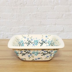 ポーリッシュポタリー VENA 正方形ボウル16cm V223-C101