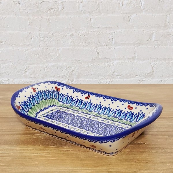 ポーリッシュポタリー VENA 舟皿 22cm V107-U163