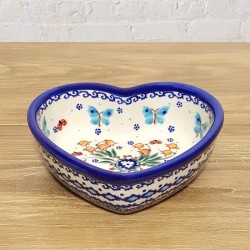 ポーリッシュポタリー VENA ハートボウル 14.5cm V175-U181