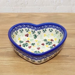 ポーリッシュポタリー VENA ハートボウル 14.5cm V175-C081