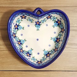 ポーリッシュポタリー VENA ハートボウル 16cm V069-B203