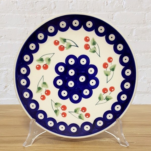 ポーリッシュポタリー MANUFAKTURA 平皿18cm T131-70WI