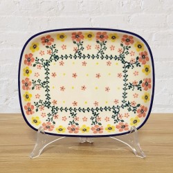 ポーリッシュポタリー CERAMIKA ARTYSTYCZNA スクエアディッシュ 18cm CA159-2355X