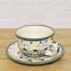ポーリッシュポタリー MANUFAKTURA カップ ＆ ソーサー 330ml F36-IF45