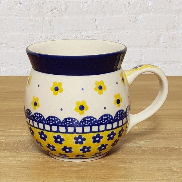 ポーリッシュポタリー CERAMIKA ARTYSTYCZNA ﾎﾟｰﾗﾝﾄﾞﾏｸﾞｶｯﾌﾟ 250ml_CA05-858X