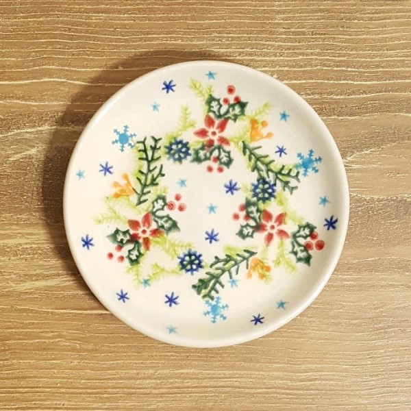 ポーリッシュポタリー VENA プレート10cm V372-B304